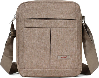 Men's Messenger Bag - Crossbody Shoulder Bags Travel Bag Man Purse Casual Sling Pack for Work Business