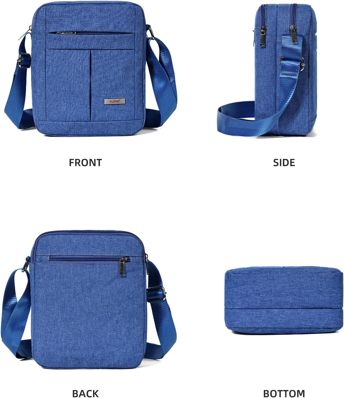 Men's Messenger Bag - Crossbody Shoulder Bags Travel Bag Man Purse Casual Sling Pack for Work Business