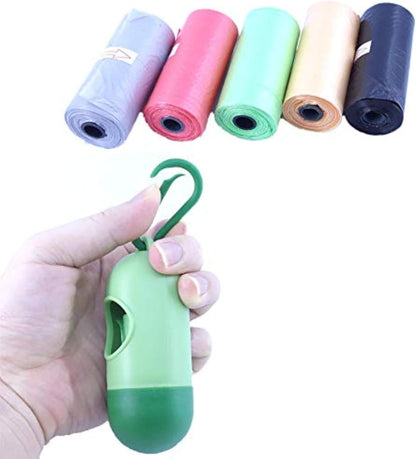 75 Disposable Diaper Refill Bags with Free Capsules Diaper Bag Dispenser,Unscented,Color May Vary