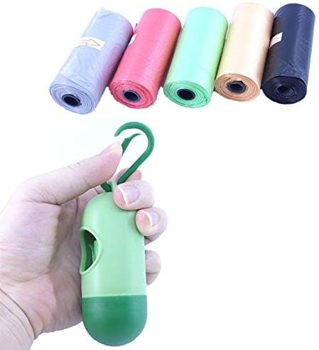 75 Disposable Diaper Refill Bags with Free Capsules Diaper Bag Dispenser,Unscented,Color May Vary