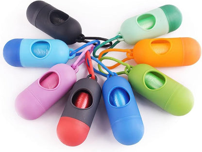 75 Disposable Diaper Refill Bags with Free Capsules Diaper Bag Dispenser,Unscented,Color May Vary