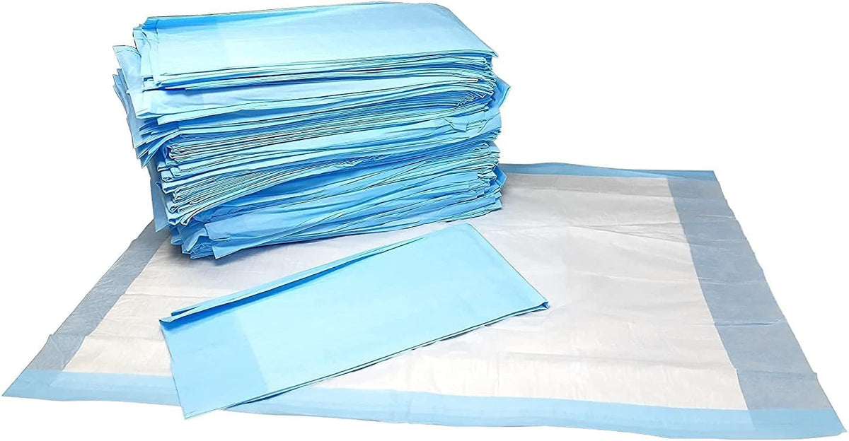 Disposable Underpads 17x24 in Absorbent Incontinence Pee Pads 25 Pk