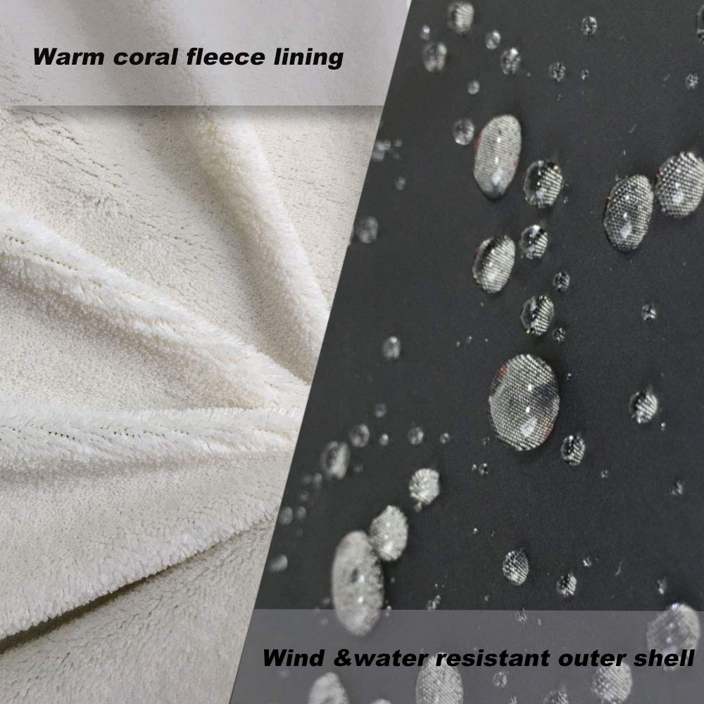 Go 3-Seasons Water Repellent Stroller Footmuff, Baby Cozy Toe Pushchair Sleeping Bag Toddler,Winter Outdoor Tour Stroller Bunting Bag
