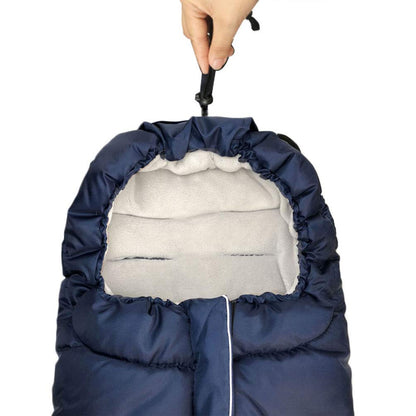 Go 3-Seasons Water Repellent Stroller Footmuff, Baby Cozy Toe Pushchair Sleeping Bag Toddler,Winter Outdoor Tour Stroller Bunting Bag