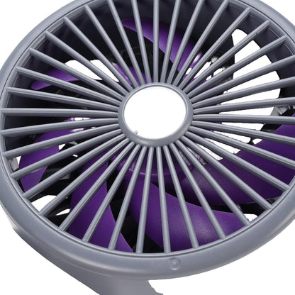 Stroller Fan, Plastic Tripod Clip On Fan with 4000mAh Battery, Flexible Legs, Portable Mini for Stroller Car Seat Crib Bike Travel (Grey)