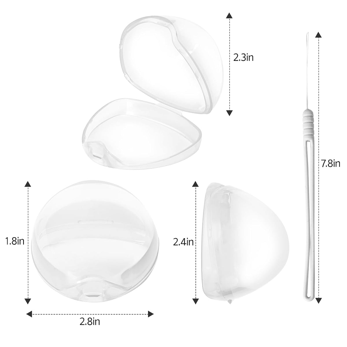 Pacifier Case, BPA Free Pacifier Holder Case with Lanyard for Diaper Bag,Pacifier Container Box for Baby Binky Nipple Travel,Essential Pacifier Accessories,Easy to Clean, Mix Color