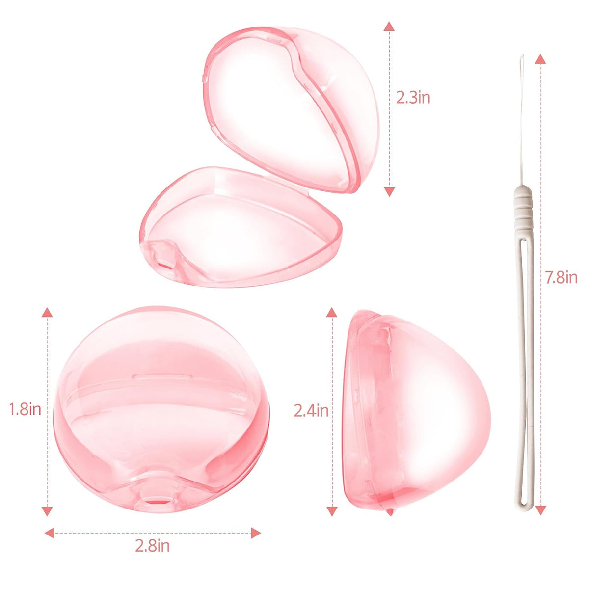 Pacifier Case, BPA Free Pacifier Holder Case with Lanyard for Diaper Bag,Pacifier Container Box for Baby Binky Nipple Travel,Essential Pacifier Accessories,Easy to Clean, Mix Color