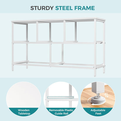 5 Drawer Dresser for Bedroom, Storage Organizer for Closet, Khaki