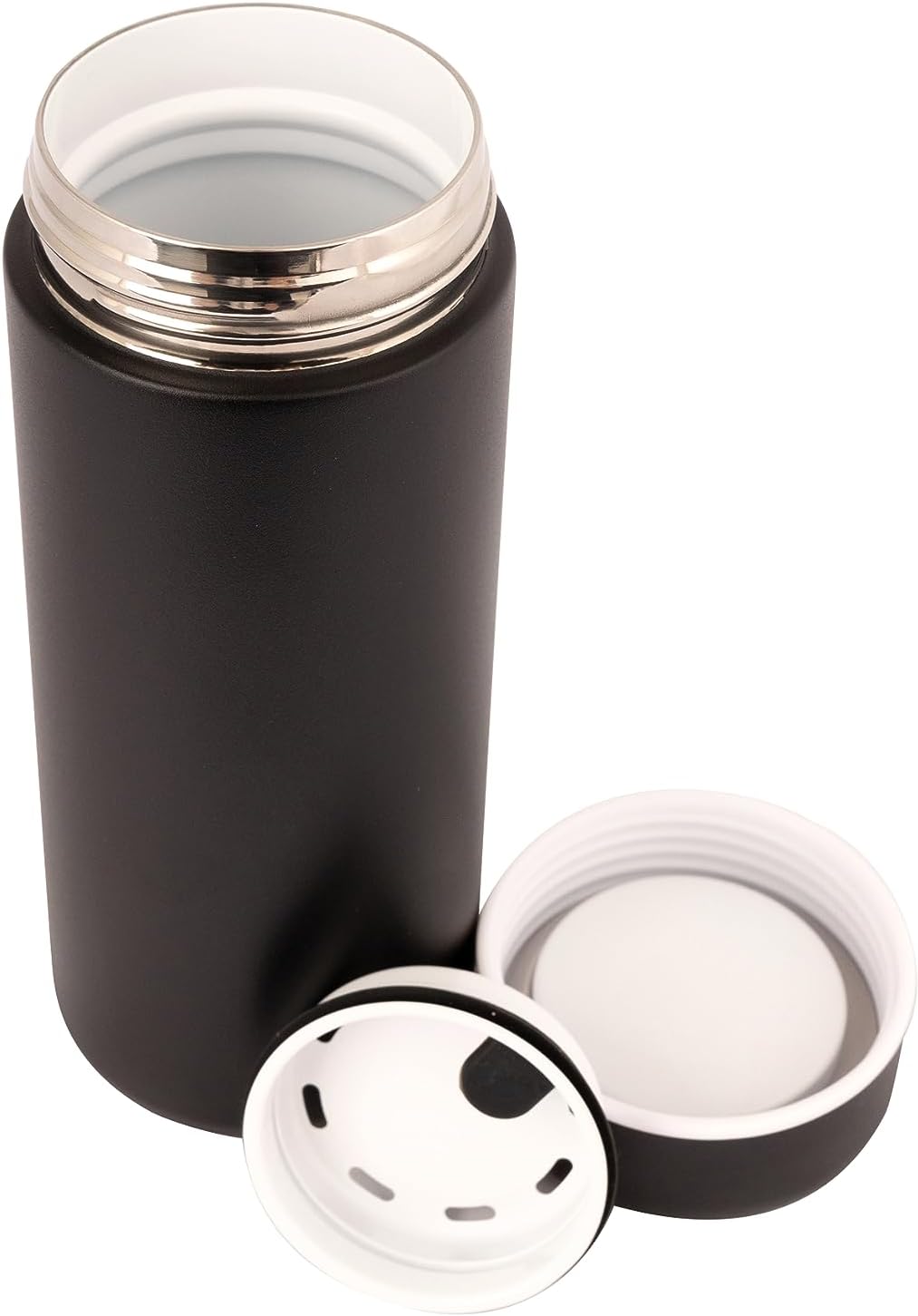 Vessel Ceramic Lined Travel Tumbler w/Splash Guard and Leak-Proof Lid (12oz, Sun Yellow)