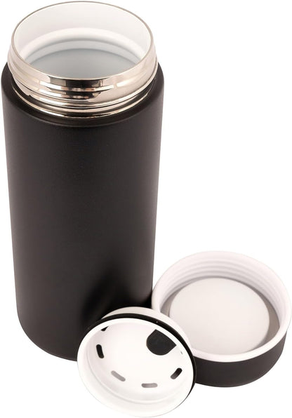 Vessel Ceramic Lined Travel Tumbler w/Splash Guard and Leak-Proof Lid (12oz, Sun Yellow)