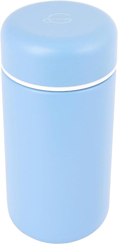 Vessel Ceramic Lined Travel Tumbler w/Splash Guard and Leak-Proof Lid (12oz, Sun Yellow)