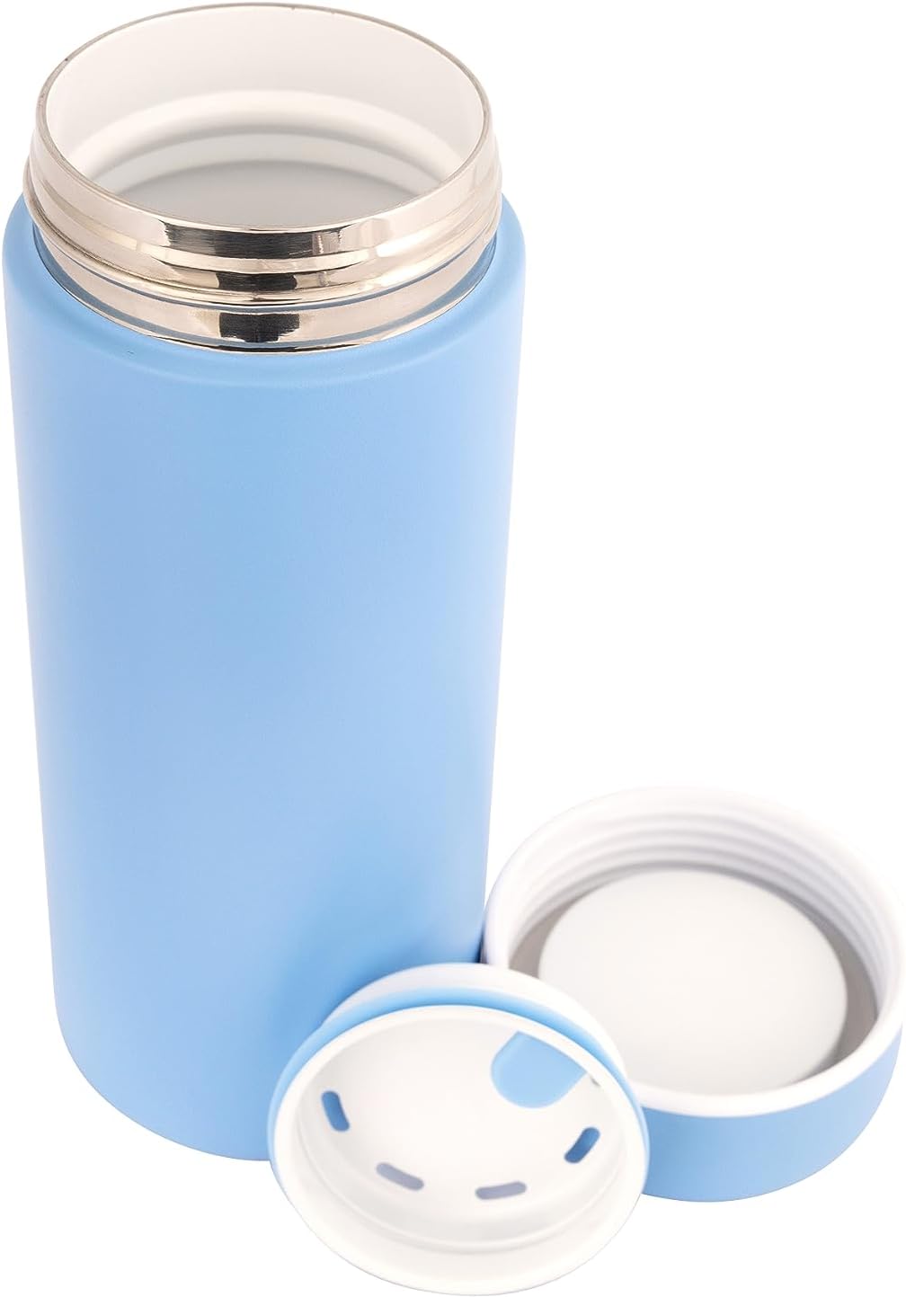 Vessel Ceramic Lined Travel Tumbler w/Splash Guard and Leak-Proof Lid (12oz, Sun Yellow)
