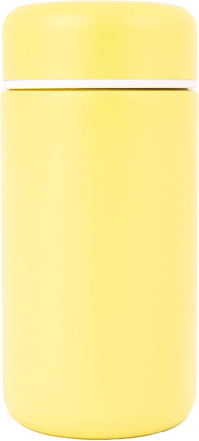 Vessel Ceramic Lined Travel Tumbler w/Splash Guard and Leak-Proof Lid (12oz, Sun Yellow)