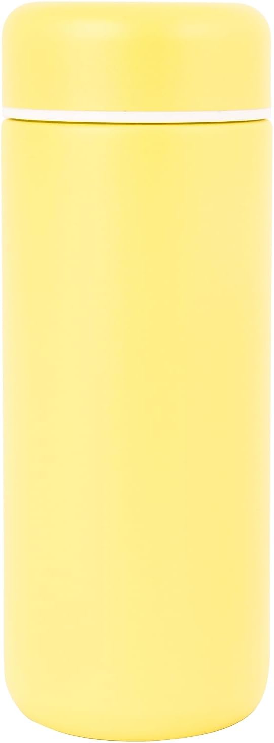 Vessel Ceramic Lined Travel Tumbler w/Splash Guard and Leak-Proof Lid (12oz, Sun Yellow)