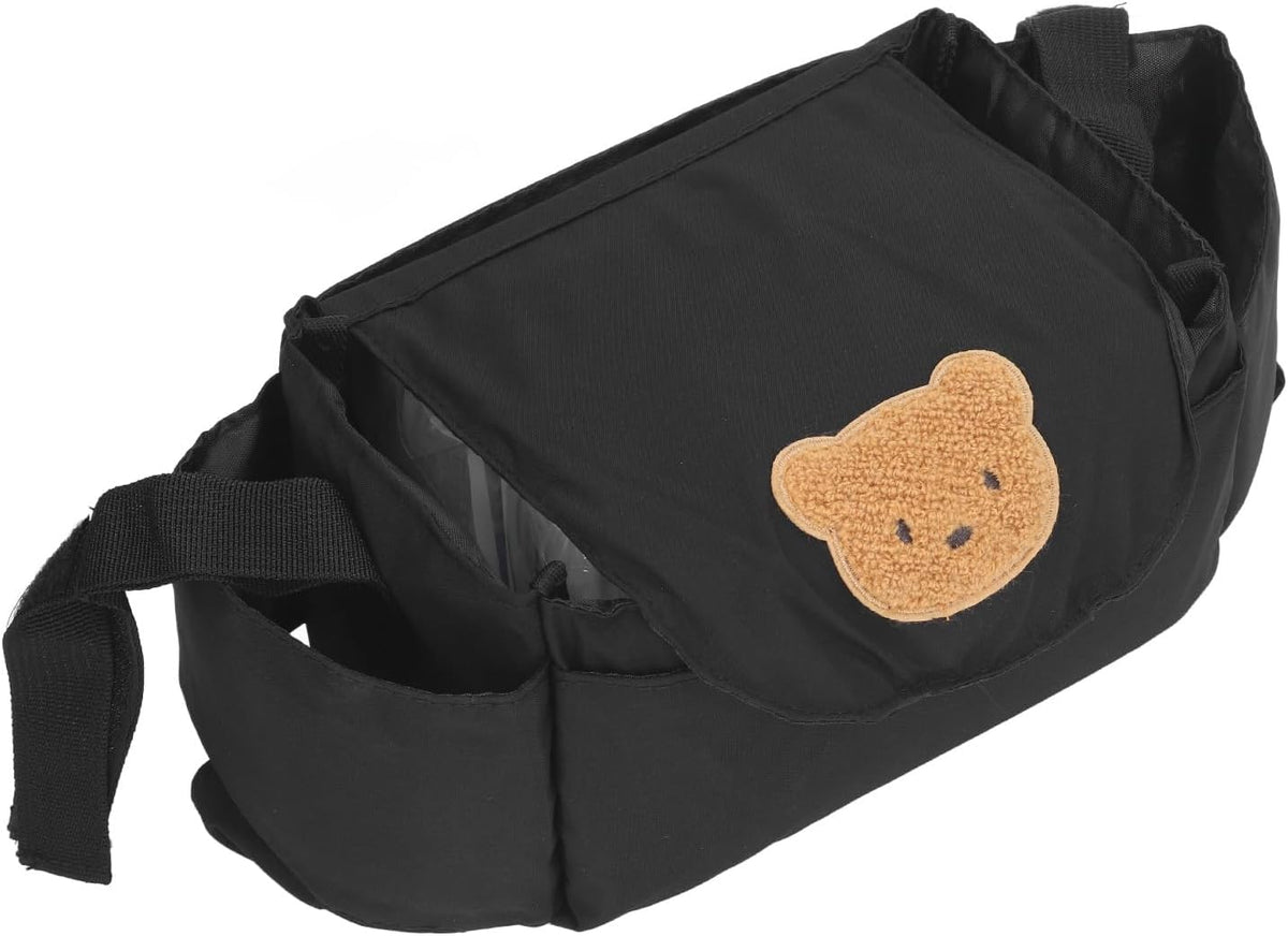 Stroller Cup Holder Bag with Large Storage and Insulated