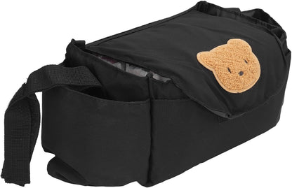 Stroller Cup Holder Bag with Large Storage and Insulated