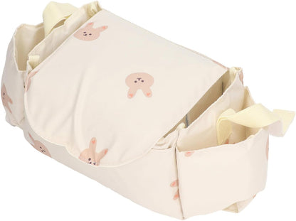 Stroller Cup Holder Bag with Large Storage and Insulated
