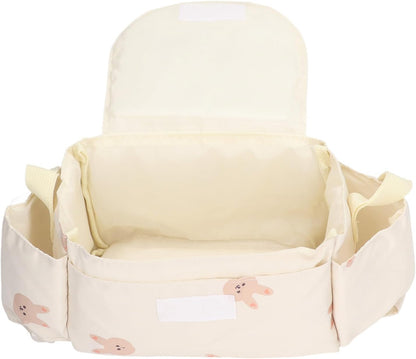 Stroller Cup Holder Bag with Large Storage and Insulated