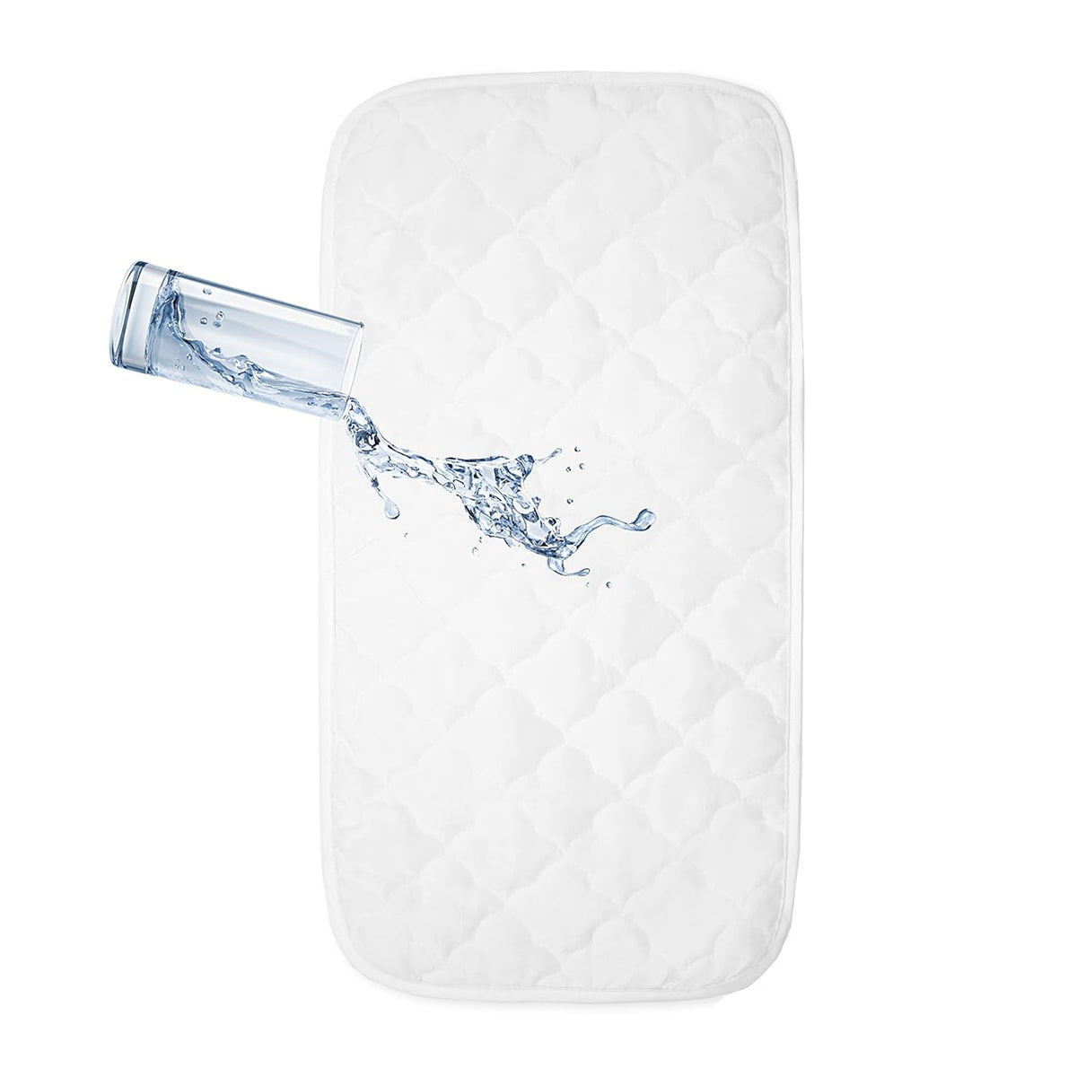 Ultra Soft Quilted Waterproof Changing Table Pad Liners, 11.5" x 23" 3Count