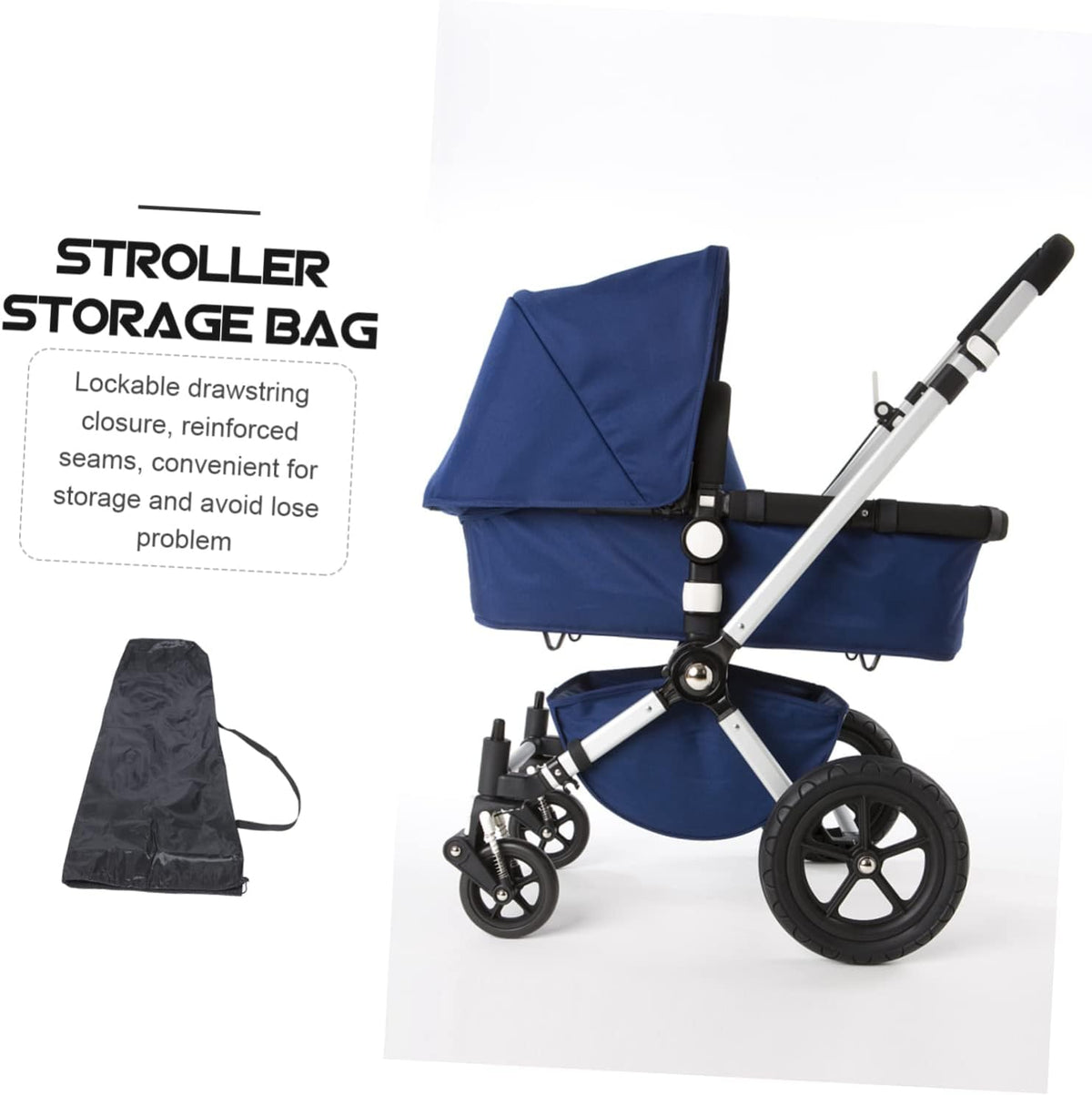 Stroller Storage Bag for Airplane Gate Check Travel Stroller Cover with Scratch Protection Lightweight Durable for Easy Use and Damage Prevention