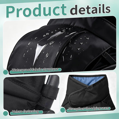 Stroller Leg Shade, Stroller Sun Shade Universal Sunlight Protection, Black