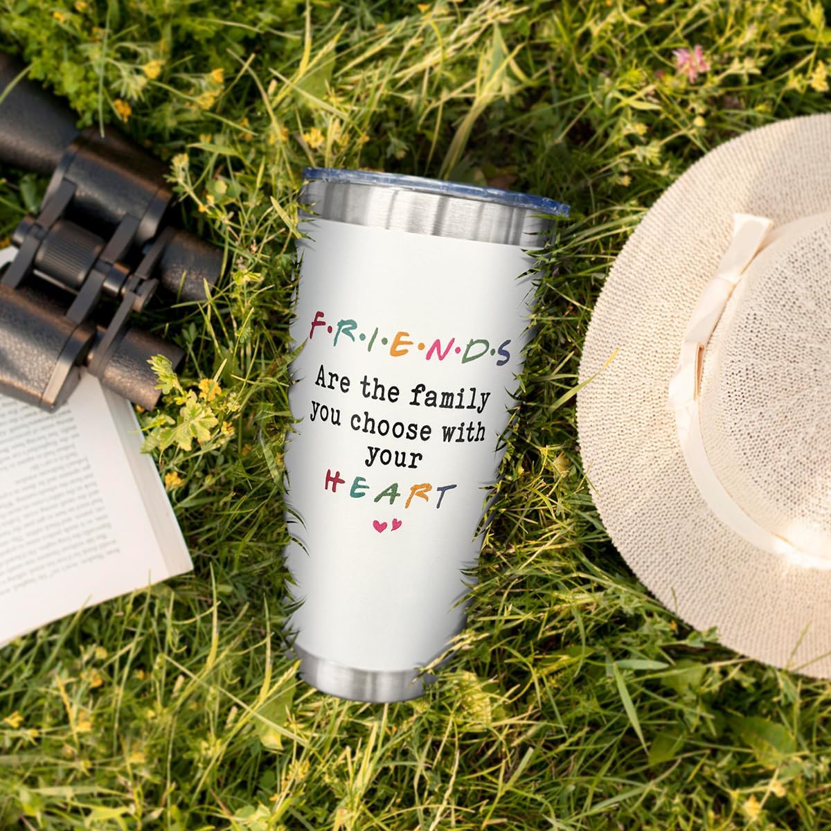 Friendship Gifts for Women Friends, 20 oz Stainless Steel Tumbler, Birthday, Christmas, Friendship Day Gifts for Friend, Bestie, BFF, Coworker, Woman, Female