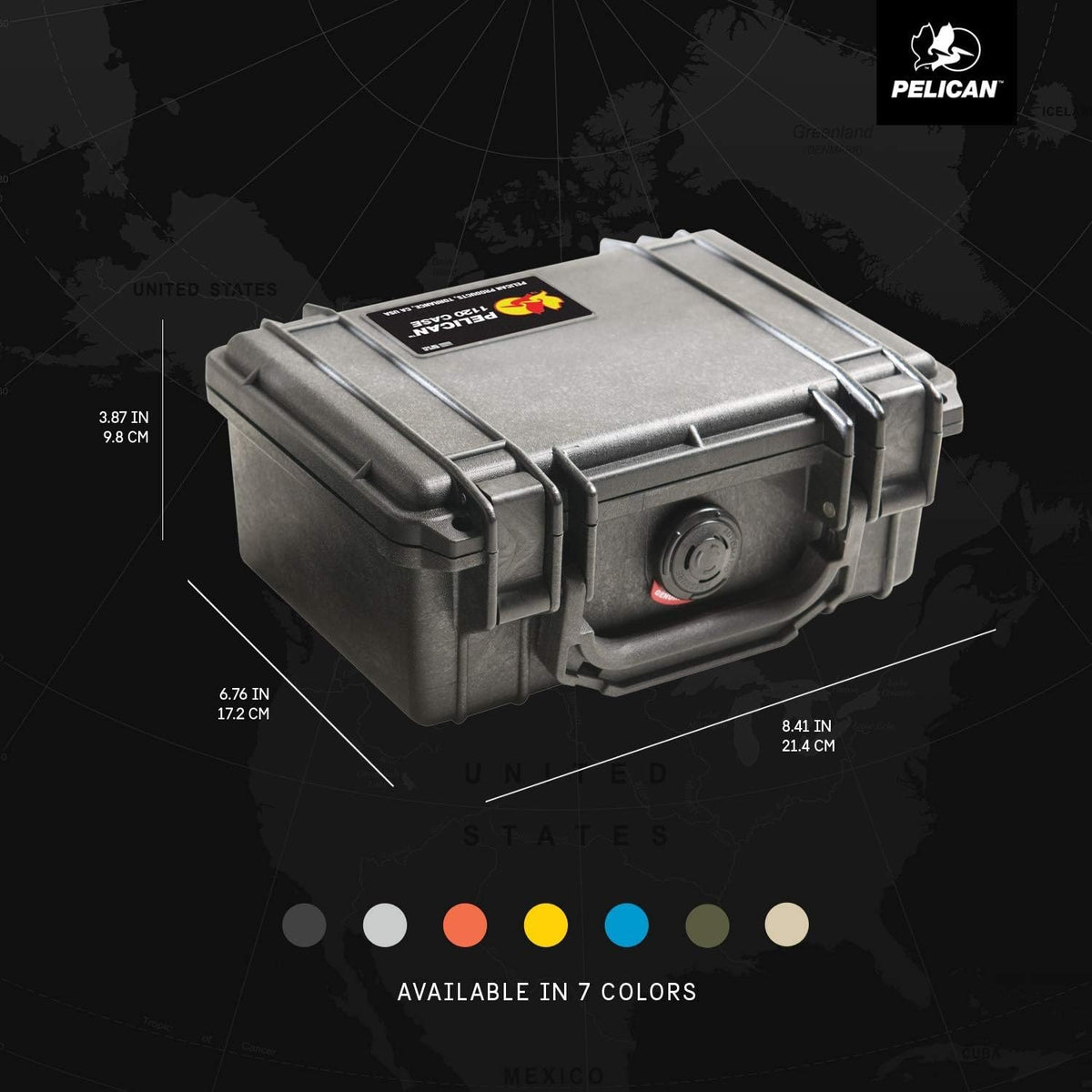 1120 Case With Foam (Orange)
