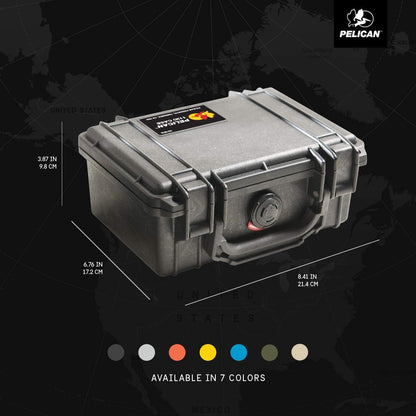 1120 Case With Foam (Orange)