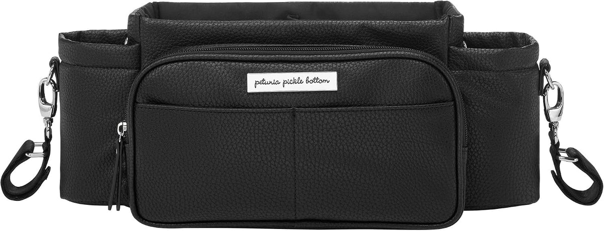 Wander Stroller Caddy Deluxe, Perfect for Organization, Multiple Carry Positions, Fits Most Strollers, Ebony