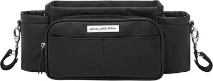 Wander Stroller Caddy Deluxe, Perfect for Organization, Multiple Carry Positions, Fits Most Strollers, Ebony