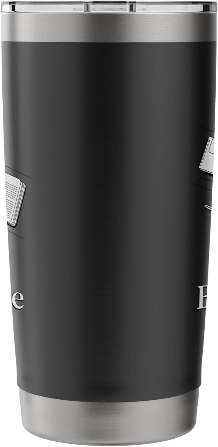Order On The Desk For A Brilliant Mind Office Stainless Steel Insulated Tumbler