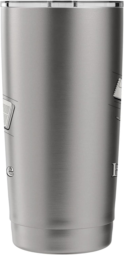 Order On The Desk For A Brilliant Mind Office Stainless Steel Insulated Tumbler