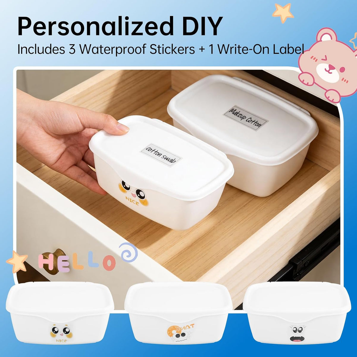 Flushable Wipes Dispenser Compatible with Cottonelle, Bathroom Wipes Holder Flushable Wipes Container Toilet Paper Wipes Dispenser, Bathroom Organizer Fits for Cottonelle (Only Wipes Dispenser)