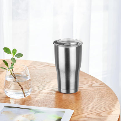20oz Insulated Tumbler with Lid Straw Travel Coffee Mug Cup (Light/Purple) | Double Wall Vacuum Hot Iced Insulated Cup Stainless Steel Mug Leakproof Powder Coated Metal Tumbler for Men Women