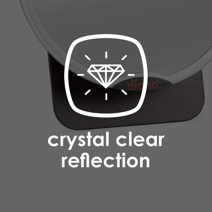 Baby Car Mirror 2 Pack, Includes Safety Car Seat Mirror for Rear Facing Infant & See Me Too Rear View Baby Mirror Both Fully Adjustable with Wide Crystal Clear View, Shatterproof, Crash Tested