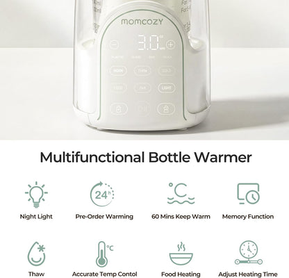 NightPro Bottle Warmer for Baby Breast Milk with Night Light