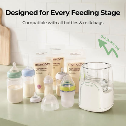NightPro Bottle Warmer for Baby Breast Milk with Night Light