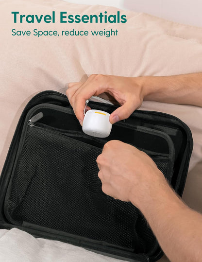 Pocket Mini Pro White Noise Sound Machine for Travel, 25 Sounds