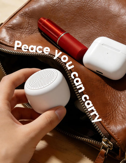 Pocket Mini Pro White Noise Sound Machine for Travel, 25 Sounds