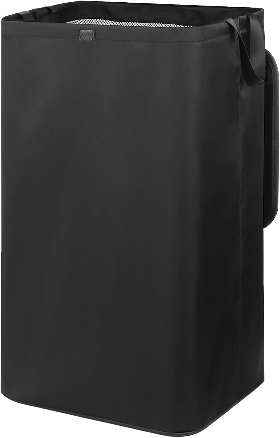 80L Large Laundry Hamper with Lid, Foldable Laundry Bag for Washing Machine with Removable Inner Bag, Dirty Hampers for Bedroom, Bathroom,Laundry Room, College (White)