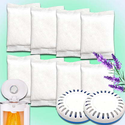10-Pack Diaper Pail Deodorizer for Munchkin Step Diaper Pail
