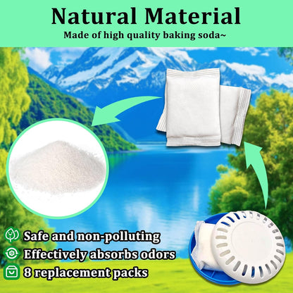10-Pack Diaper Pail Deodorizer for Munchkin Step Diaper Pail