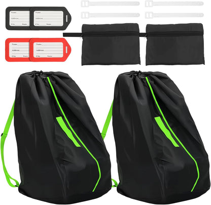 2Pcs Car Seat Bags For Airplane Travel