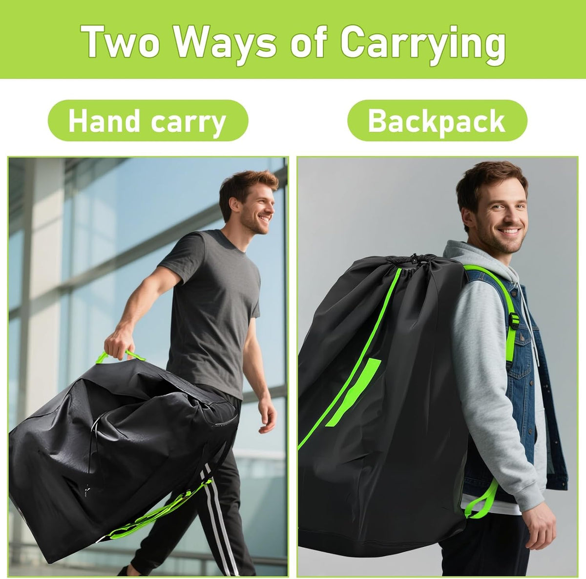 2Pcs Car Seat Bags For Airplane Travel