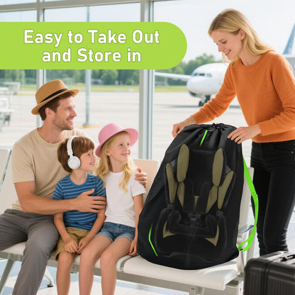 2Pcs Car Seat Bags For Airplane Travel