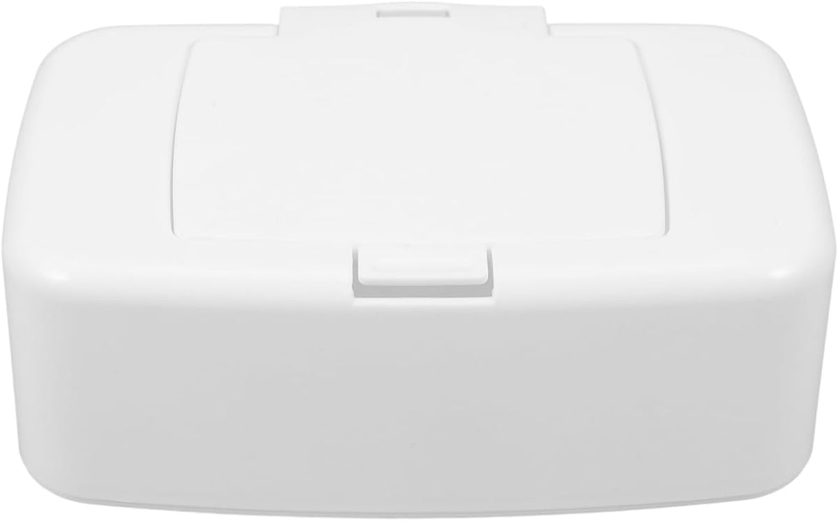 Wipes Dispenser Refillable Wipe Container One-Handed Baby Wipe Holder Non-Slip Base Portable Tissue Box for Nursery Bathroom Kitchen Travel 6.69 X 4.13 X 2.36 in