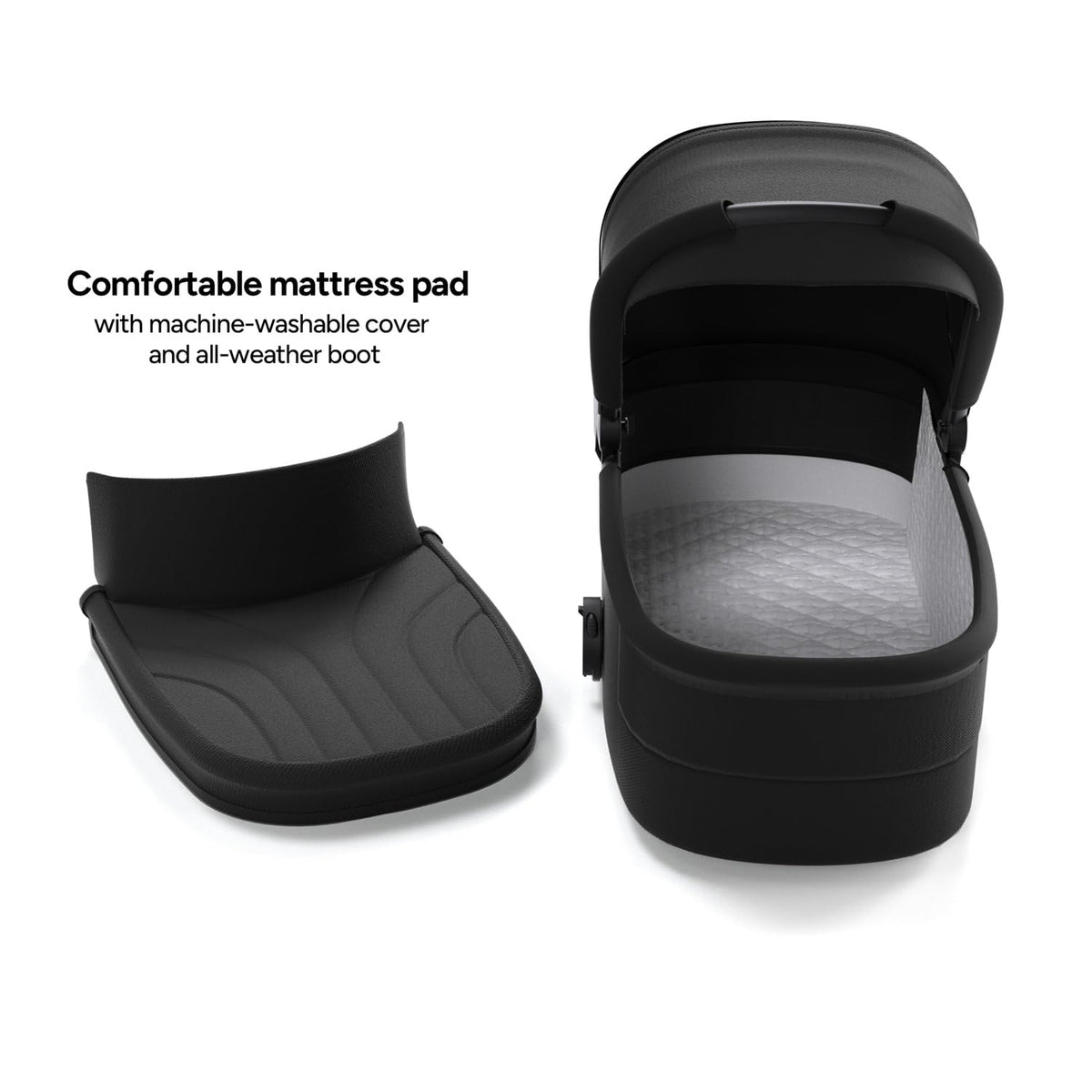 Vira All-Terrain Stroller Compact One-Hand Fold, Newborn to Toddler