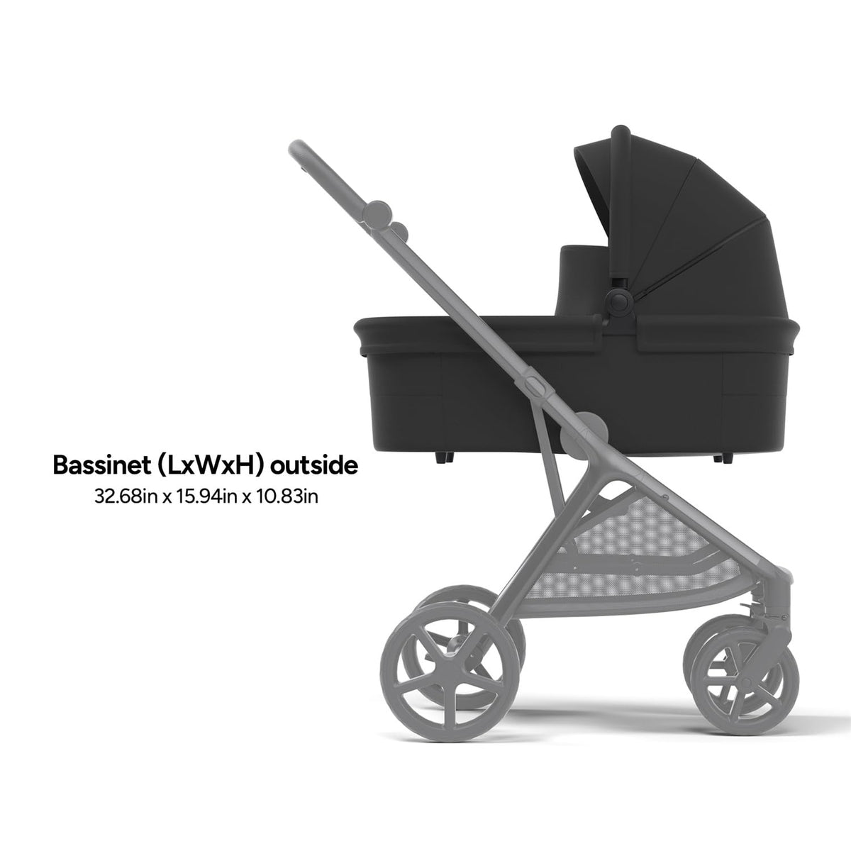 Vira All-Terrain Stroller Compact One-Hand Fold, Newborn to Toddler
