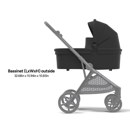 Vira All-Terrain Stroller Compact One-Hand Fold, Newborn to Toddler