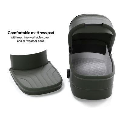 Vira All-Terrain Stroller Compact One-Hand Fold, Newborn to Toddler